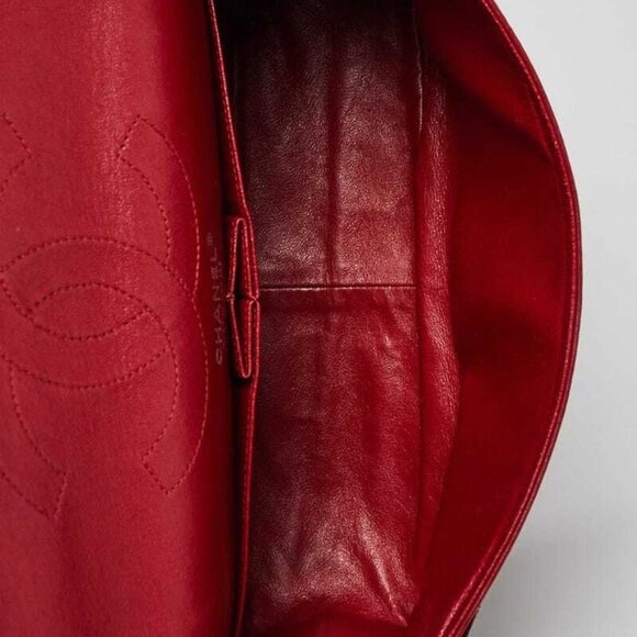 Chanel Red 2.55 Reissue Quilted Patent Leather 226 Flap Bag - Picture 5 of 10
